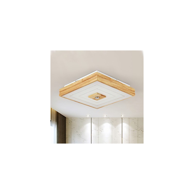 Moderne zeitgenössische Mini-Stil Malerei Holz Bambus Unterputz