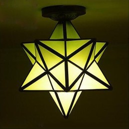 Künstlerische Individualität Kreative Veranda Moderne Sterne Absorbieren Kuppel Licht Lampe