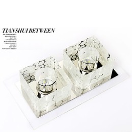 27*15*5CM Kristall Decke Lampe Scheinwerfer SMD 6W Kreative Lampe Rohr Licht Bunte Farbe Dome licht