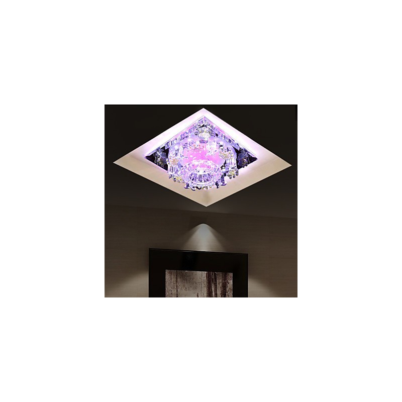 Quadratische Pockenlampe Licht Kristall Licht Kreative Kuppel Licht Rohr Lampe Licht
