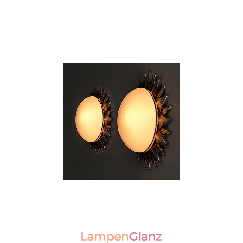 26*8CM Zeitgenössische Und Vertraglich Cartoon Kunst Sonnenblumen Absorbieren Dome