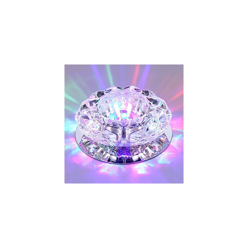 Kristall Deckenleuchte Spotlight SMD 3W Kreative Lampe Absorbieren Kuppel Licht