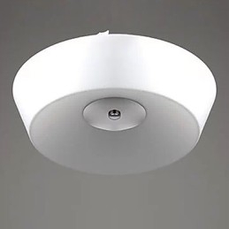 77 W moderne zeitgenössische Chrom Metall Unterputzleuchte