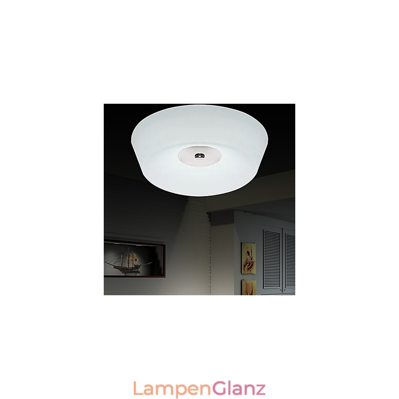 77 W moderne zeitgenössische Chrom Metall Unterputzleuchte