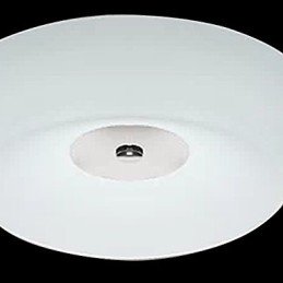 77 W moderne zeitgenössische Chrom Metall Unterputzleuchte