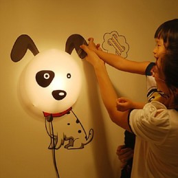 Hochtemperaturbeständiger Kunststoff und 10 °C können Wandaufkleber entfernen. Kreative 3D-Tapeten-Wandlampe