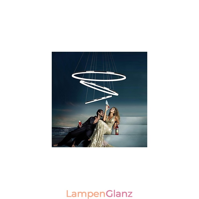 70W moderne Pendelleuchte im zeitgenössischen Mini-Stil aus galvanisiertem Metall