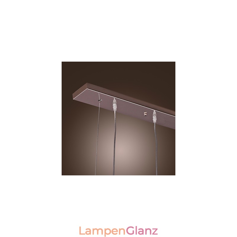 Moderne zeitgenössische Insel Kristall Andere Metall Pendelleuchte