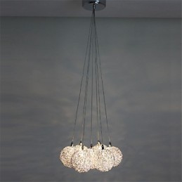 Pendelleuchte Modern 7 Licht Home Furnishing Dekorative Aluminium Pendelleuchte