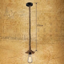 Traditionelle klassische rustikale Lodge Vintage Country Retro Pendelleuchte
