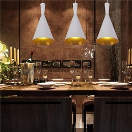Pendelleuchte Retro Vintage Tom Dixon Design Schwarz Weiß C Typ Cafe Pendelleuchten
