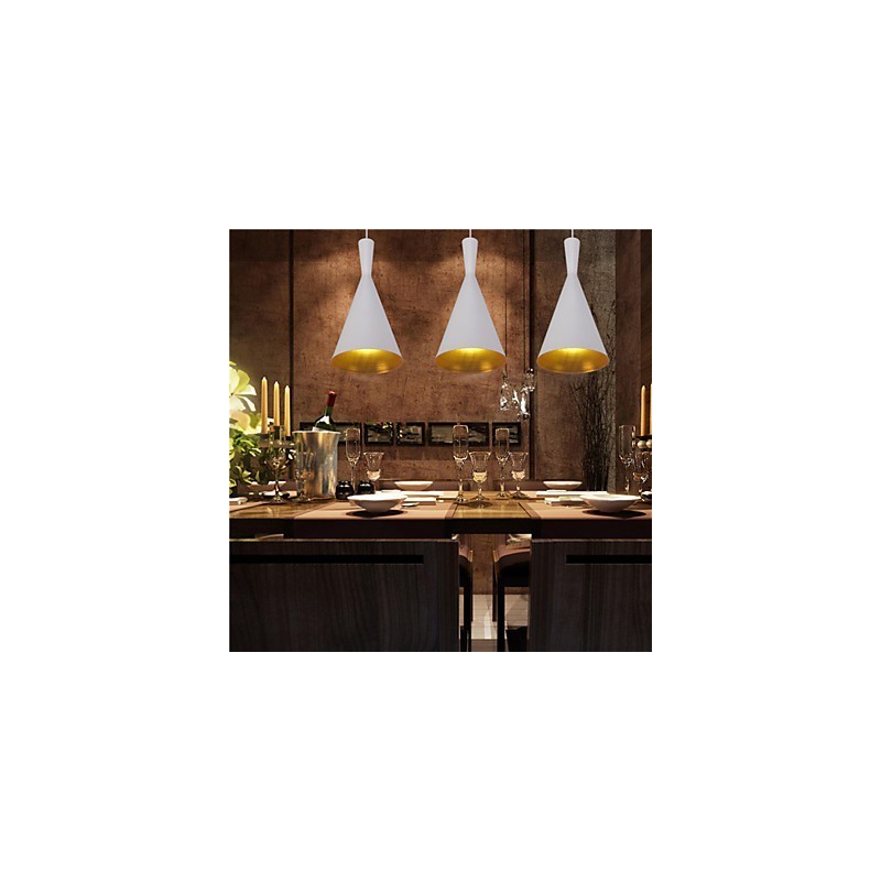 Pendelleuchte Retro Vintage Tom Dixon Design Schwarz Weiß C Typ Cafe Pendelleuchten