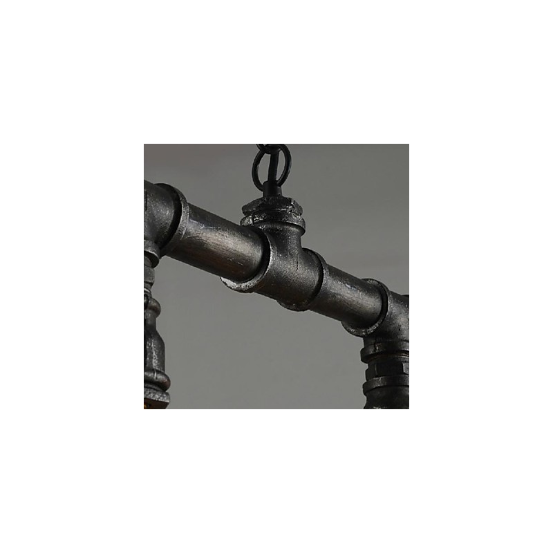Traditionelle Klassische Vintage Laterne Land Retro Mini Stil Malerei Metall Anhänger Licht