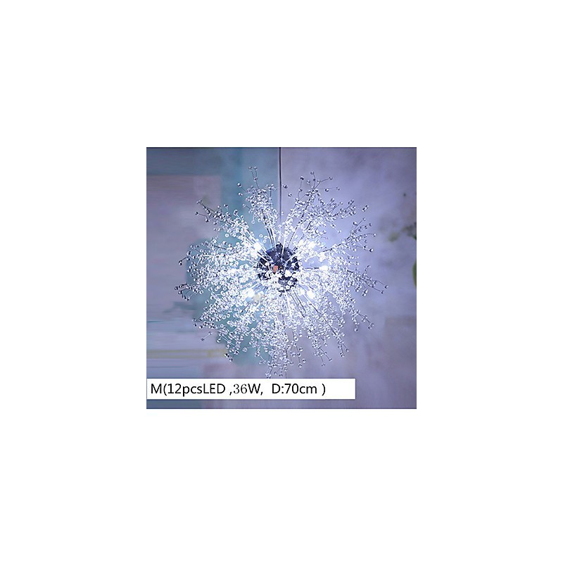 Globe Kristall Chrom Metall Kronleuchter Pendelleuchte