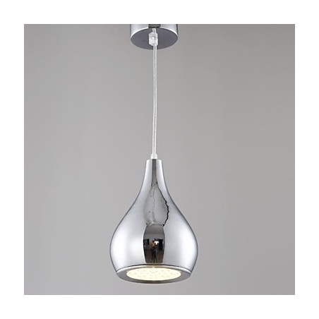 Moderne zeitgenössische Globus-Pendelleuchte aus galvanisiertem Metall Moderne zeitgenössische Globus-Pendelleuchte aus galvanisiertem Metall