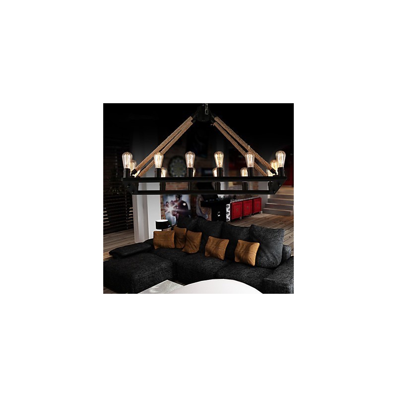 Country Designers Painting Metall Pendelleuchte