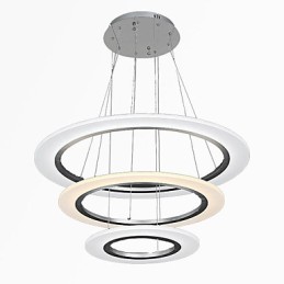 3 Ring DIY Form Acryl Anhänger Licht Decke Lampen Kronleuchter Leuchten mit