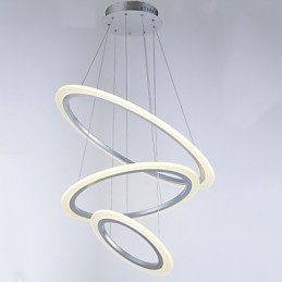 3 Ring DIY Form Acryl Anhänger Licht Decke Lampen Kronleuchter Beleuchtung