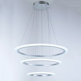 3 Ring DIY Form Acryl Anhänger Licht Decke Lampen Kronleuchter Beleuchtung
