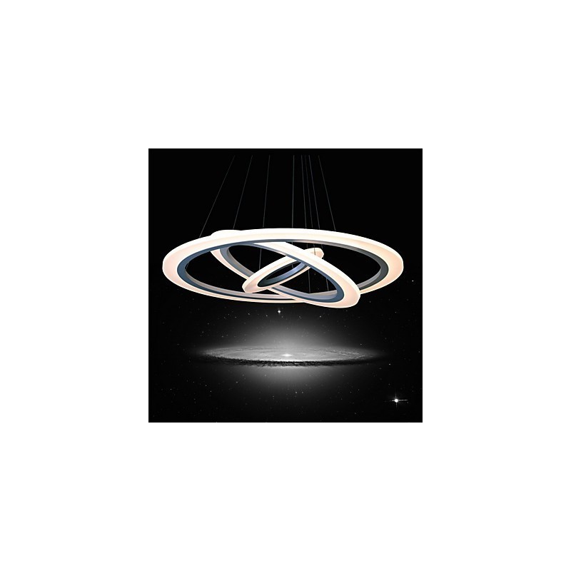 75 Watt moderne zeitgenössische Malerei Acryl Pendelleuchte