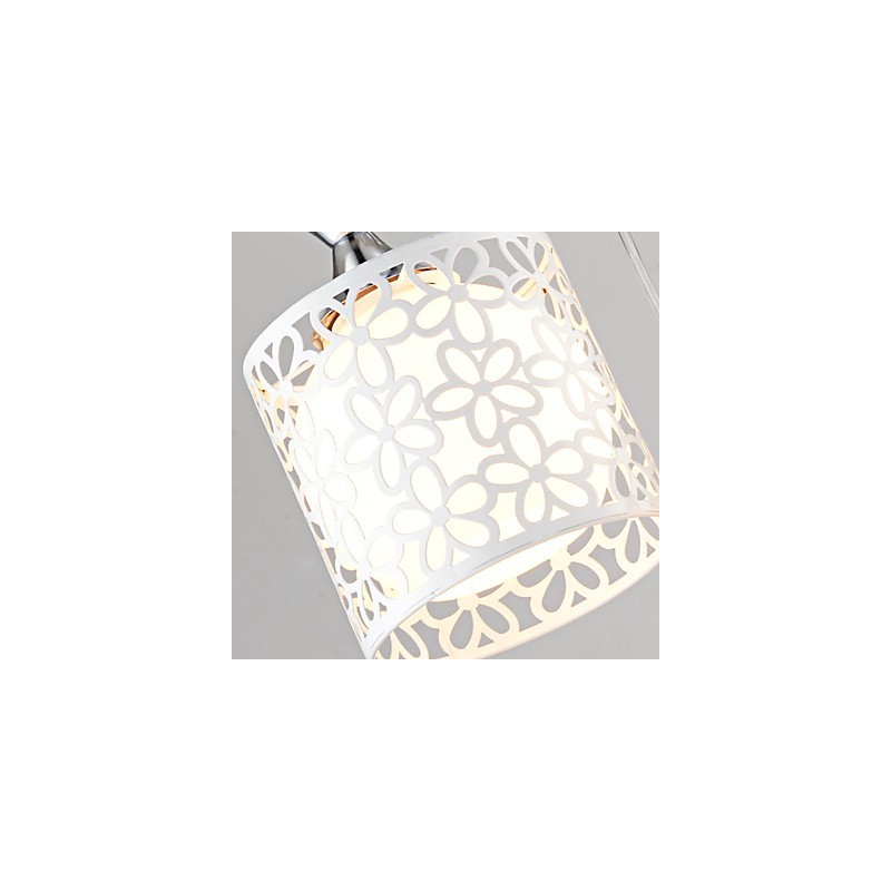 Zeitgenössische und vertraglich drei kreative Kristall Droplight Schmiedeeisen Lampe