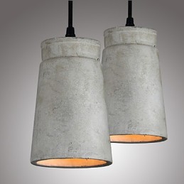 Die nordische minimalistische Retro-Pendelleuchte Zement Vintage Lampe Leuchte