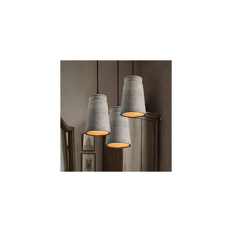 Die nordische minimalistische Retro-Pendelleuchte Zement Vintage Lampe Leuchte