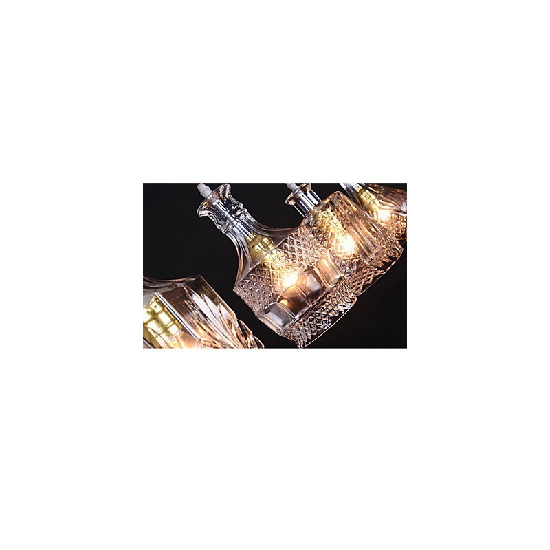 40W * 4 Moderne zeitgenössische traditionelle klassische Vintage Insel Metall Pendelleuchte