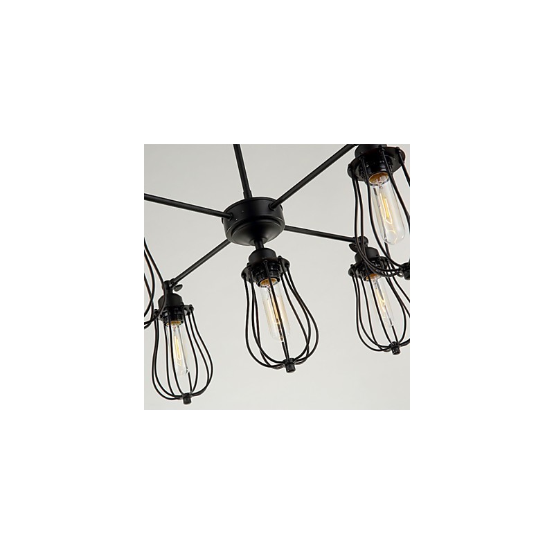 Pendelleuchten Traditionell Klassisch Rustikal Lodge Retro Metall 5 Lichter