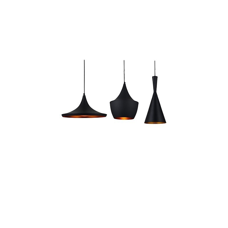 Pendelleuchte aus bemaltem Metall im Mini-Stil