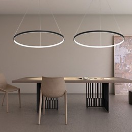 Dimmbare Pendelleuchte mit 80 cm Durchmesser, modernes Design