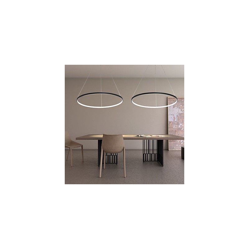 Dimmbare Pendelleuchte mit 80 cm Durchmesser, modernes Design