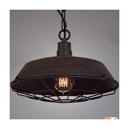 1-flammige Vintage-Pendelleuchte aus Metall 1-flammige Vintage-Pendelleuchte aus Metall