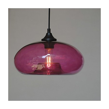 Moderne charakteristische Pendelleuchte mit 1 Licht und transparentem Schirm Moderne charakteristische Pendelleuchte mit 1 Licht und transparentem Schirm