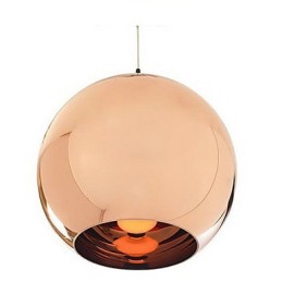 Kreative einfache Glas nordische Retro Galvanik Ball Pendelleuchte