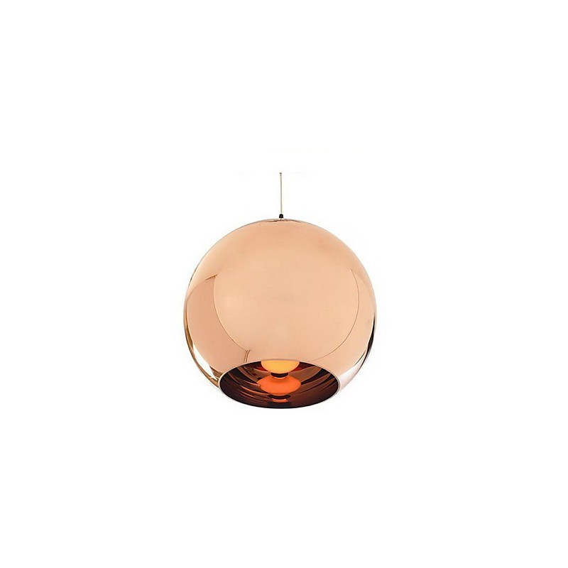 Kreative einfache Glas nordische Retro Galvanik Ball Pendelleuchte
