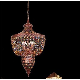 Mittelmeer Farbe Kristall Lampe Südostasien Schwarz Licht