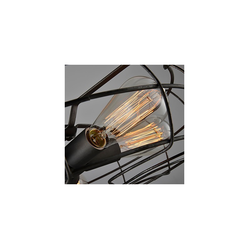 Loft Vintage Kreative Beleuchtung Lampen Amerikanischen Land Stil Minimalistischen Eisen Industrielle Fan Kronleuchter
