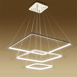 Modernes Design Pendelleuchte Drei Ringe