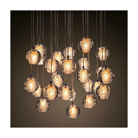 Pendelleuchte G4 Retroifit 3W Chrom Überzug Kristall Moderne Zeitgenössische Pendelleuchte Pendelleuchte G4 Retroifit 3W Chrom Überzug Kristall Moderne Zeitgenössische Pendelleuchte
