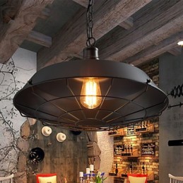 Pendelleuchten American Country Retro Schmiedeeisen Zeitgenössische und vertraglich Lager Droplight