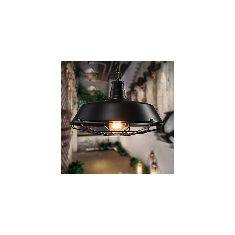Pendelleuchten American Country Retro Schmiedeeisen Zeitgenössische und vertraglich Lager Droplight