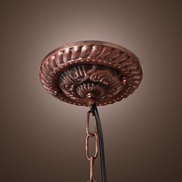 Antik inspirierte Pendelleuchte mit 1 Licht