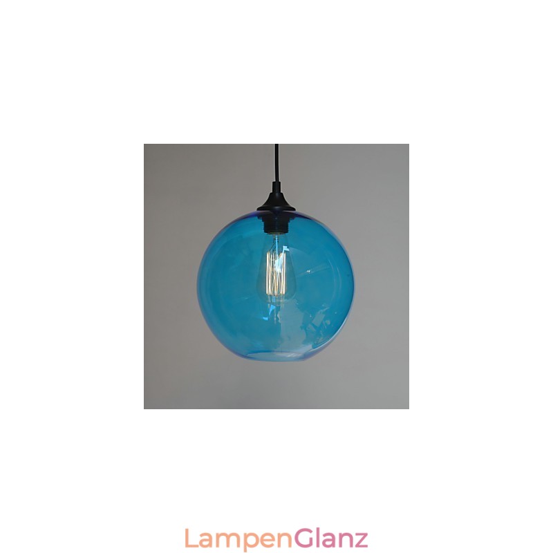 Moderne zeitgenössische traditionelle klassische rustikale Lodge Drum Island Bowl Vintage Laterne Country Globe Glas