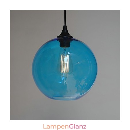 Moderne zeitgenössische traditionelle klassische rustikale Lodge Drum Island Bowl Vintage Laterne Country Globe Glas