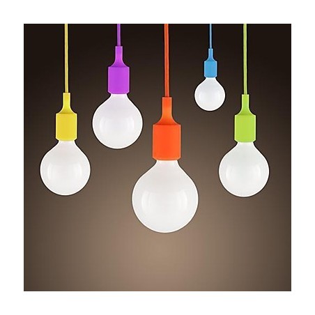 Mini-Anhänger 1 Licht Modern Minimalist Silikon Bonbonfarben Mini-Anhänger 1 Licht Modern Minimalist Silikon Bonbonfarben