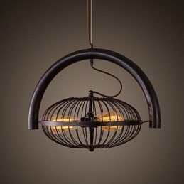 Retro Klassische Metall Decke Fan Lichter Einfache Anhänger Lampen Cafe Anhänger Lampe