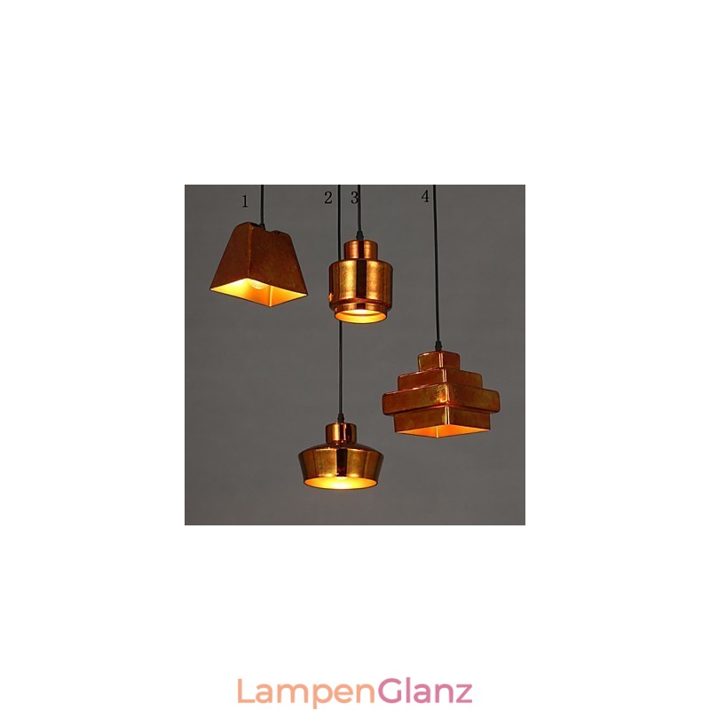 Amerikanischen Land Retro Glas Kronleuchter Rostig Sitzen Droplight