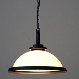 Pendelleuchten Rustikale Lodge Metallmalerei Schwarz