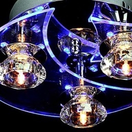 Kronleuchter Modern Crystal Living 3 Lichter
